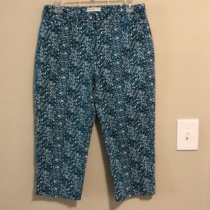 Coldwater Creek Cropped Pants Capris SZ 8